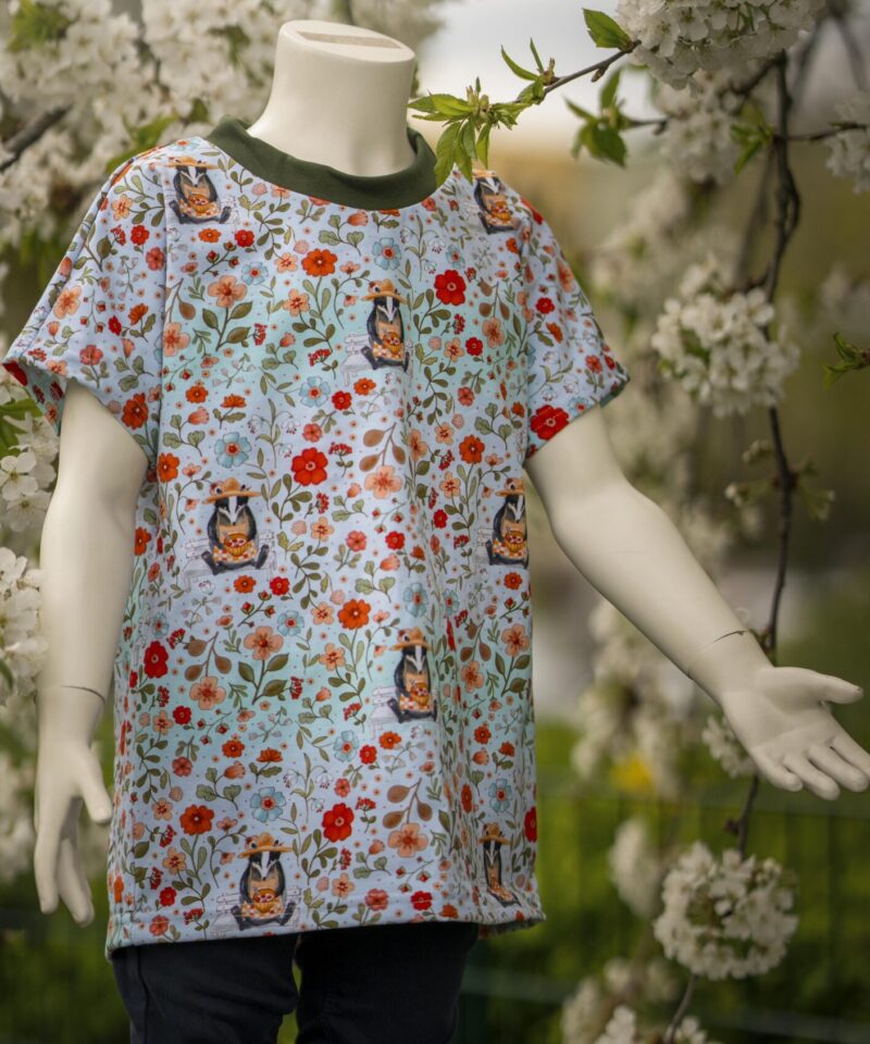 T-Shirt Dachs im Sommer