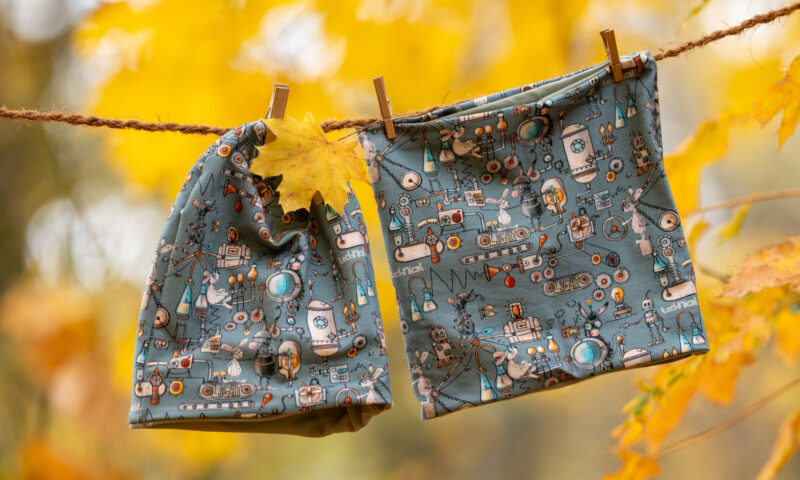 Mütze und Loop Technik